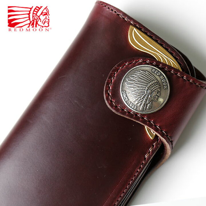 楽天市場】REDMOON レッドムーン ロングウォレット メタルイーグル  