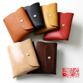 REDMOON レッドムーン Ghost ゴースト スマートウォレット Smart Wallet エトランゼ GT-ET[無縫製 シームレス メンズ 本革 サドルレザー 日本製 職人 匠 革財布 カードケース Slim Mini スリムミニ 短財布 おしゃれ かっこいい 大人 プレゼント 他にない]