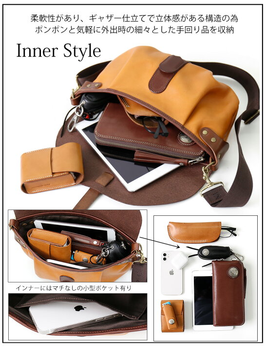 楽天市場】REDMOON レッドムーン Gloveleaher Shoulder Bag MINK-P 艶 