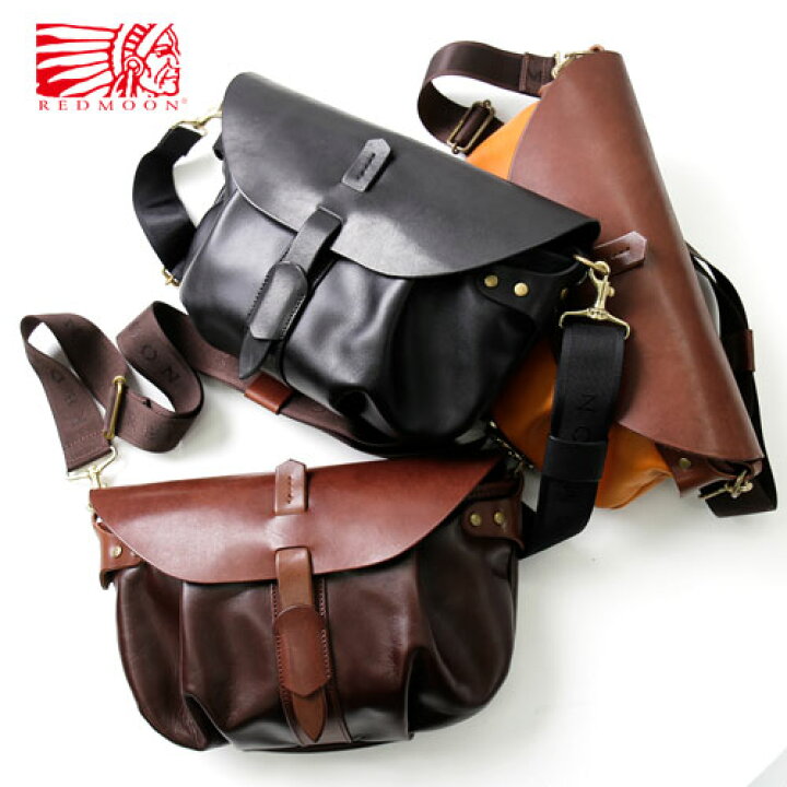 楽天市場】REDMOON レッドムーン Gloveleaher Shoulder Bag MINK-P 艶 