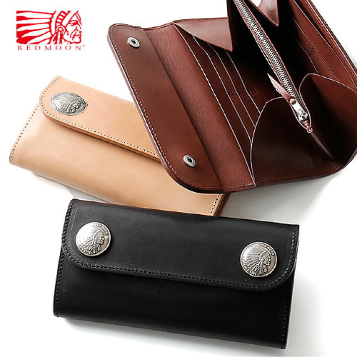 楽天市場】REDMOON レッドムーン Long Wallet Dual Concho RM-THW04A30  