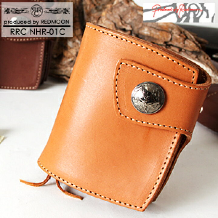 楽天市場】REDMOON レッドムーン RRC 二つ折り財布 NHR-01C[メンズ  
