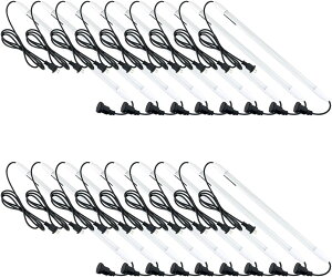 IP67 �h�o�h�����\ ���ǌ`LED���C�g �h���v���O�̗p �ő�10�{�܂ŘA���Ή� ����60cm AC100V 50/60Hz 9W 1200���[���� �����F REUDO HW-WP06-0950 18�{�Z�b�g