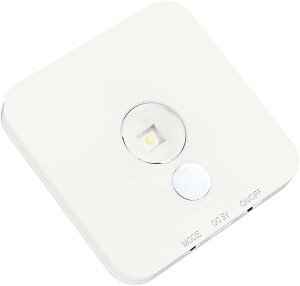 �[�d�� ���^ �Z���T�[�i�C�g���C�g 7.5cm x 7.5cm x 0.9cm USB5V�[�d 500mAh 55���[���� �������Ĕ�������ǂ�ȏ��ɂ��ݒu�ł��� ���p�r�Z���T�[���C�g