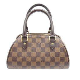 Louis Vuitton ルイヴィトン リベラミニ ハンドバッグ ダミエ エベヌ ブラウン コーティングキャンバス レザー N41436 レディース 【中古 Aランク】☆送料無料☆ 当店通常価格164,800円