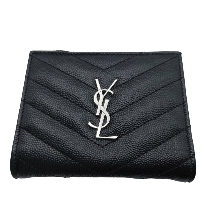 楽天市場】YSL サンローラン 二つ折りウォレット 財布 ロゴデザイン  
