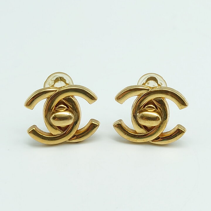 楽天市場】シャネル CHANEL イヤリング アクセサリー ターンロック 