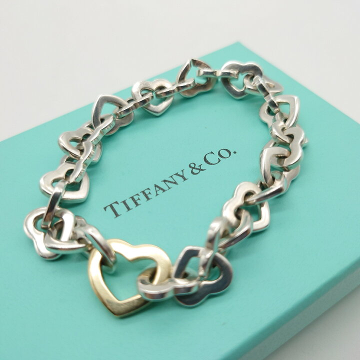楽天市場】ティファニー Tiffany & Co. ハートリンク ブレスレット  