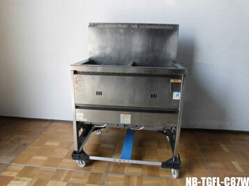 楽天市場】タニコー2槽ガスフライヤー（18L）TGFL-87CW : 厨房機器 