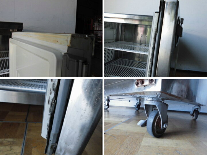 楽天市場】【中古】厨房 フクシマ 福島工業 業務用 台下 冷蔵庫  