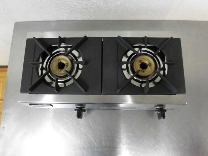 楽天市場】【中古】厨房 リンナイ 業務用 卓上 コンロ ガステーブル 2 