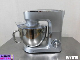 【中古】厨房 Xverycan 業務用 卓上 ステンレス ミキサー WY019 100V 8L ホイッパー ビーター ドゥフック ハンドル付ボウル 6段階 2024年製