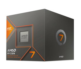 【限定】 AMD Ryzen 7 8700G, with Wraith Spire AM5 4.2GHz 8コア / 16スレッド 24MB 65W 正規代理店品 100-100001236BOX/EW-1Y
