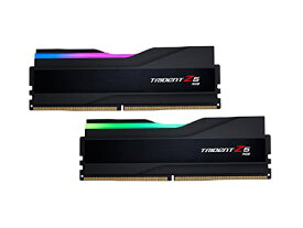 G.Skill DDR5メモリ DDR5-6400 32GBKit（16GB×2枚組）国内正規品 OVERCLOCK WORKS購入限定特典ステッカー付き Trident Z5 RGB F5-6400J3239G16GX2-TZ5RK