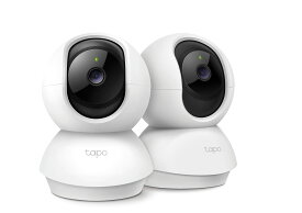 【限定】TP-Link 300万画素 ネットワーク Wi-Fiカメラ 2個セット ペットカメラ フルHD 屋内カメラ 夜間撮影 メーカー保証3年 Tapo C210P2