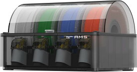 Bambu Lab AMS - 自動素材管理システム, プリンタに付き4台接続可能, フィラメント自動ロード, 色々便利なフィラメント管理機能