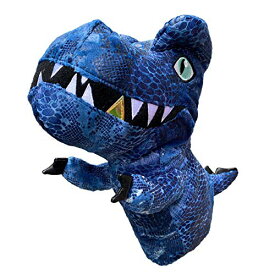 dinofactory T-Rex ゴルフヘッドカバー 恐竜ドライバーヘッドカバー (ブルー)
