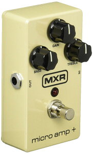 MXR �G�t�F�N�^�[ M233 Micro Amp + �}�C�N�� �A���v �v���X