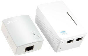 TP-Link WiFi ���p�@ PLC�A�_�v�^�[ TL-WPA4220 KIT 11n 300Mbps ����LAN �L��LAN �R���Z���g 2�� �L�b�g �����Ȏw��