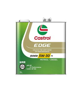 Castrol(�J�X�g���[��) �G���W���I�C�� EDGE 5W-30 API SP 3L 4�փK�\ ����/�f�B�[ �[���ԗ��p �S������
