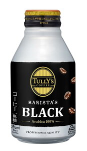 TULLY�fS COFFEE(�^���[�Y�R�[�q�[) �o���X�^�Y �u���b�N 285ml×24�{ �z�b�g���p (�{�g����)