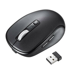 �T�����T�v���C �}�E�X Bluetooth�E���C�����X���Ή� �É��{�^�� �[�d�� 5�{�^�� ���^ �u���b�N MA-WBBS519BK
