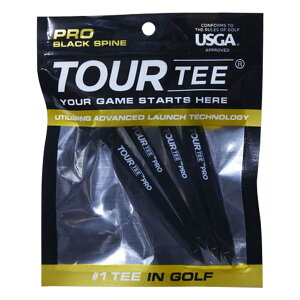 �S���t �e�B�[ �c�A�[�e�B�[ �v�� Tour Tee PRO black ���~�e�b�h�G�f�B�V���� 4�{���� �����O �u���b�N
