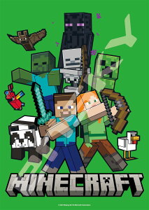 �G���X�J�C(ENSKY) MINECRAFT Adventure Mode 18.2×25.7cm �}�C���N���t�g �W�O�\�[�p�Y�� 208�s�[�X JIGSAW PUZZLE 208-123 4�ˈȏ�