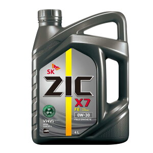 ZIC(�W�b�N)�G���W���I�C�� X7 FE SP 0W-30 4L