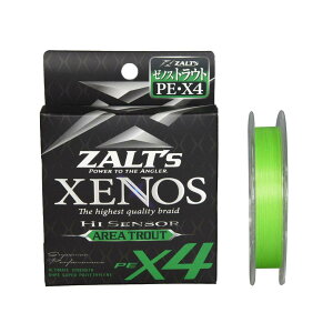 �U���c(Zalt�fs) XENOS X4 Hi Sensor Trout Area (�[�m�X PE X4 �n�C�Z���T�[ �g���E�g �G���A) 100m ���C�g�O���[�� 0.25��