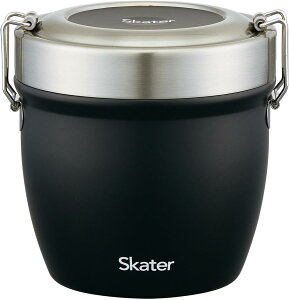 �X�P�[�^�[(Skater) �ۉ��ٓ��� ���^ 2�i 800ml ��e�� �j�� �X�e�����X �����`�W���[ �ۉ��ۗ� �^��f�M�\�� �u���b�N STLBD8AG-A