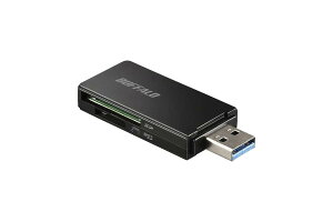 obt@[ BUFFALO USB3.0 microSD/SDJ[hpJ[h[_[ ubN BSCR27U3BK
