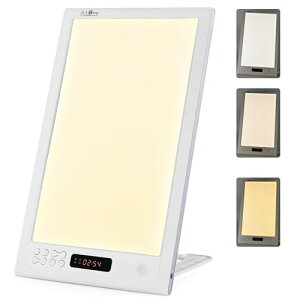 JUXLampR ���Ɠx ���� �Ö@ 12000lux �t���X�y�N�g�� LED �� �ڊo�܂� ���C�g �̓����v �����Z�b�g �Q�V ��� �����ڂ� �ɓK�� �� �ڊo�܂����v ���R���t�� �x�b�h�T�C�h�����v (DP-02)