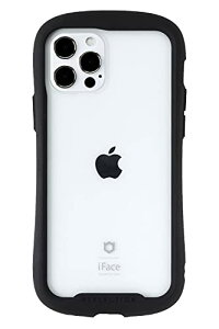 iFace Reflection iPhone 12/12 Pro �P�[�X �N���A �����K���X (�u���b�N)�y�A�C�t�H��12 �A�C�t�H��12Pro ���� �J�o�[ �ϏՌ� �č�MIL�K�i�擾 �X�g���b�v�z�[���t���z