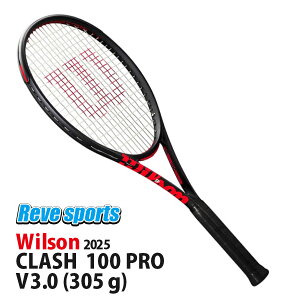 [�������K�i] Wilson(�E�B���\��) CLASH100 PRO V3.0 ( �N���b�V�� 100 PRO ) 305g WR172711 �d���e�j�X���P�b�g 2025�N���f�� r-�y���[���X�|�[�c�z