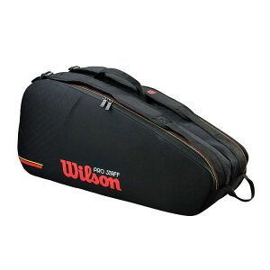 [���i�ڍא�������]Wilson(�E�B���\��) PRO STAFF CLASSIC 6PK ( �v���X�^�b�t �N���V�b�N 6PK ) ���P�b�g�o�b�O �u���b�N WR8051801001 �ő�6�{���[ 2026�N���f�� r-�y���[���X�|�[�c�z