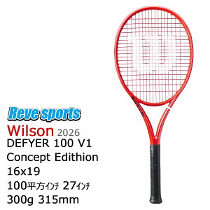 [�������K�i] Wilson(�E�B���\��) DEFYER 100 Concept Edition WR215411 ( �f�B�t�@�C�A 100 V1 �R���Z�v�g�G�f�B�V���� ) �d���e�j�X���P�b�g 2026�N���f�� r-�y���[���X�|�[�c�z