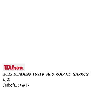 Wilson(EB\) pObg 2023Nf BLADE 98 16x19 V8.0 ROLAND GARROS ( u[h98 16x19 V8.0 RG ) p WR8435301001  摜͏iC[Wł ry[X|[cz