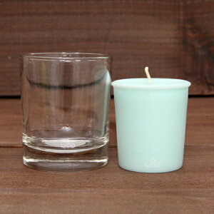 KUUMBA �N���o�bFRAGRANCE CANDLE �O���X�t���Z�b�g (SWEET RAIN)(�L�����h��)