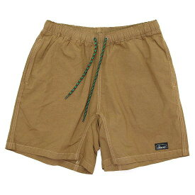 GO HEMP ゴーヘンプ｜WEATHER HEMP JAM SHORTS (ブラウンオーク)(ショートパンツ)