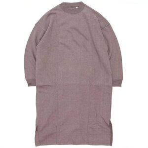 A HOPE HEMP �A�z�[�v�w���v�b���f�B�[�X Mock Neck Sweat Long OP (�X�[�e�B�[)(�X�E�F�b�g �����s�[�X)