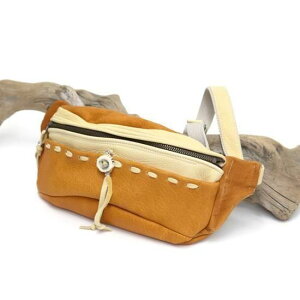 Nasngwam �i�X���O�����b×Early Morning DEERSKIN BODY BAG B (�L������)(���v�{�f�B�o�b�O)