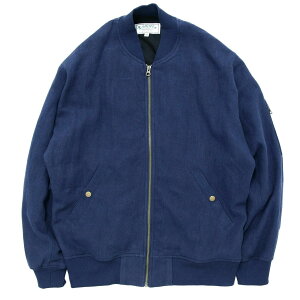 A HOPE HEMP �A�z�[�v�w���v�bTwill MA-1 JKT (�_�[�N�l�C�r�[)(�w���v���n�ō��ꂽMA1)