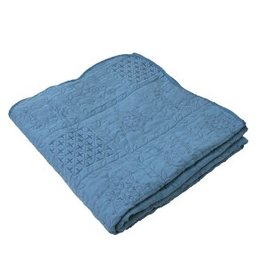 マルチカバー マルチクロス 大判 長方形 210×280cm 表生地綿100% キルティング 刺繍入り キルト キルトマルチカバー ベッドカバー ソファカバー ラグ テーブルクロス ホットカーペット こたつ