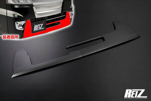 在庫処分「立体カーボン調」ハイゼットトラック ハイゼットジャンボ 前期 S500P S510P フロントバンパーアンダートリム サンバートラック ピクシストラック カスタム パーツ カスタムパーツ