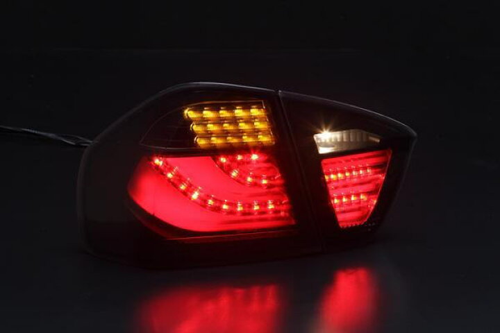 楽天市場】BMW E90 前期 セダン 3Dライトバー仕様 LEDテールランプ 
