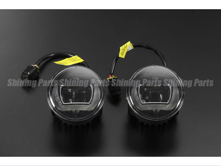 楽天市場】CREE製LED採用 70mm 汎用ハイパワーLEDフォグランプ デイ 