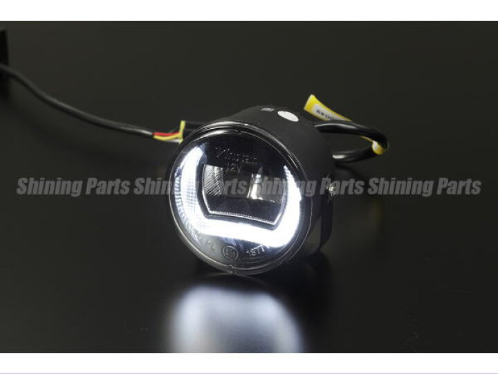 楽天市場】CREE製LED採用 70mm 汎用ハイパワーLEDフォグランプ デイ 