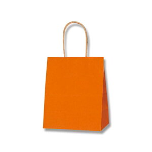 ヘイコー 手提 紙袋 25CB 21-12 未晒 クラフト オレンジ 21x12x25cm 50枚