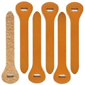 革引き手 ジッパースライダー ジッパープル 全長70mm 革製 6個セット DY.2ten ジッパータブ 引手 レザー シンプル ファスナー 引き手 レザー ジッパープル 引っ張りやすい 取付簡単 衣類/テ